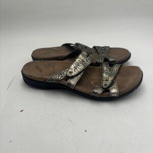 Taos Women’s US 8 EU 39 Bronze Leather Journey Strappy Sandals